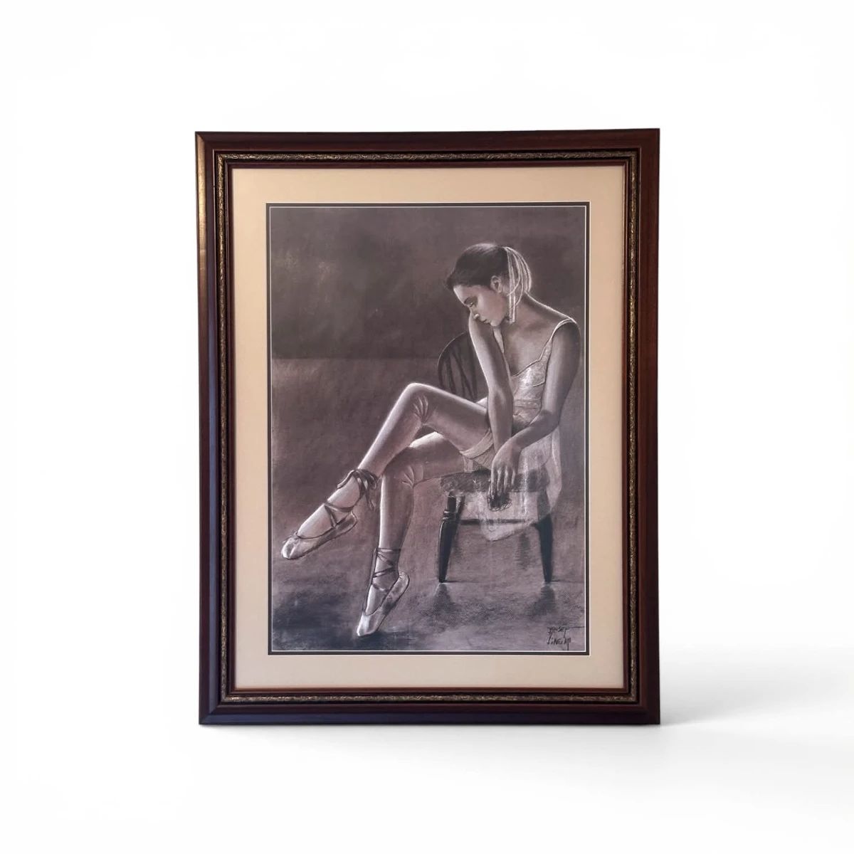 Ballet Dancer Print by Yousef Ziaeian