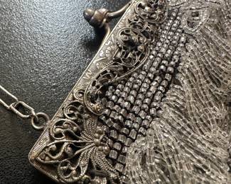 Antique Beaded Bag