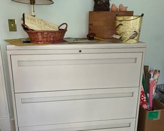 Steelcase metal cabinet