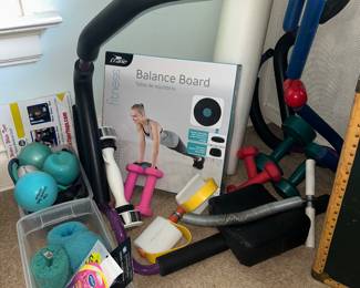 Fitness supplies