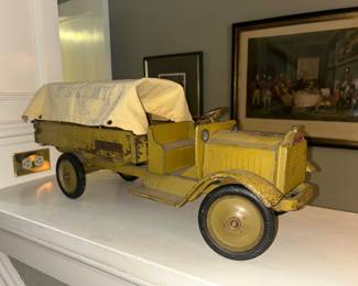 Vintage 1920's Pressed Steel Keystone Packard U.S. Army truck