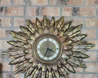 Welby Starburst Wall Clock