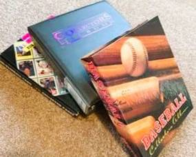 1990 MLB Baseball Card Binder Collection – Topps & Leaf Trading Card Albums