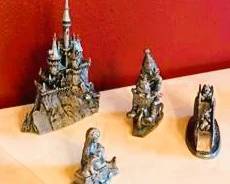 Michael Ricker Signed Pewter Figurines