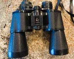 Bushnell Binoculars – Classic Black Field Glasses with Strap