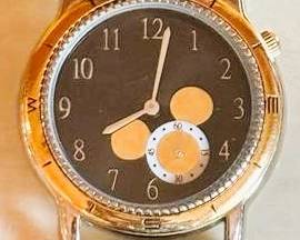 Vintage Disney Time Works Mickey Mouse Wristwatch