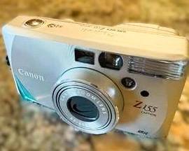 Canon Sure Shot Z155 Film Camera – Compact Point & Shoot with Carl Zeiss Lens