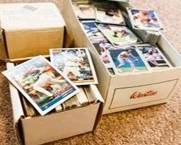 Vintage Baseball Card Collection Lot – MLB Trading Cards from the Late 80s Early 90s