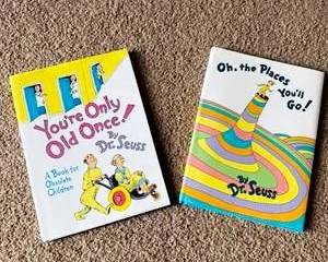 Dr. Seuss Book Collection – Oh, the Places You’ll Go & You’re Only Old Once