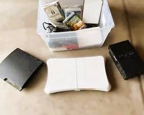 PlayStation 2 Wii Console Bundle – PS2 Gaming System with Games & Accessories