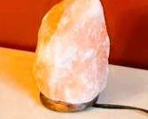 Natural Himalayan Salt Lamp – Ambient Crystal Rock Night Light Home Décor Accent