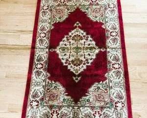 Traditional Red Oriental Accent Rug – Home Dynamix Floral Medallion Area Rug