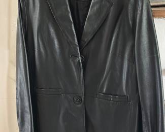 Reaction Kenneth Cole, leather coat