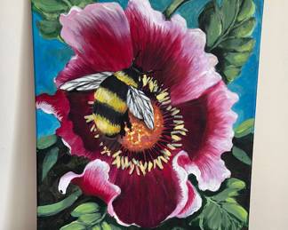 Janisse Larson original oil on canvas 
