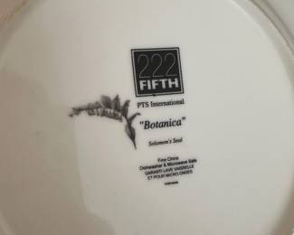 222 Fifth 'Botantica' dishes 