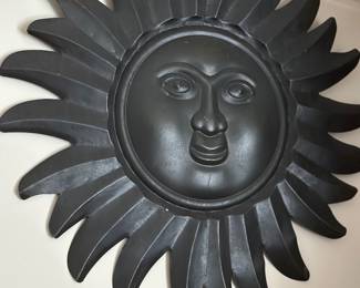 Large sun wall decor 