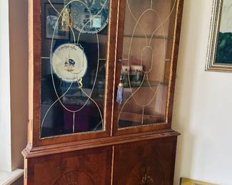 Antique corner cabinet