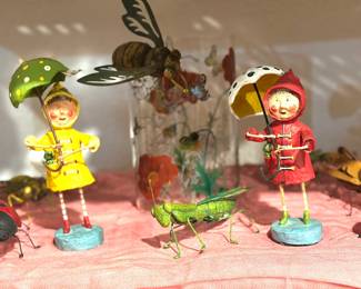 Lori Mitchell folk art figurines 