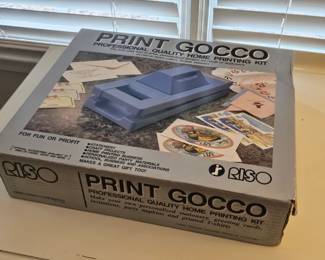 Print GOCCO, from Japan  Printmaking Kit and Supplies Sold Together $500