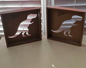 Two T-Rex 1 Pink, 1 Purple $20 (set of 3)