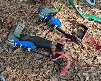 Leg claws for tree climbing equipment $75