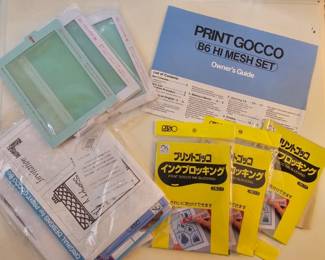 Print GOCCO Mesh and Other... ($500 for EVERYTHING)