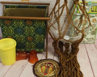 Vintage 60s 70s Decor Lot