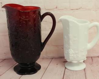 Princess House & Westmoreland Pitchers
