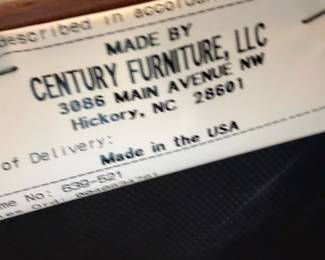 CENTURY Furniture Dining Room Set