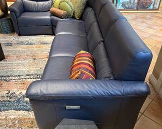 NATUZZI Powered Leather Sectional 