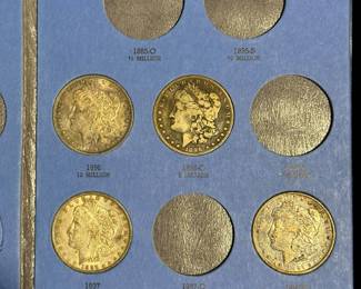 Morgan SILVER Dollar Coin Book