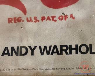 ANDY WARHOL "3 Coke Bottles" Print