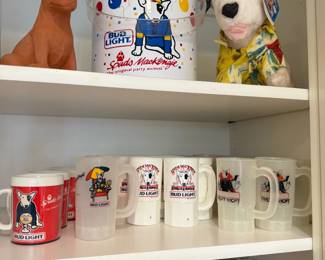 Vintage SPUDS MACKENZIE Barware