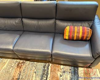 NATUZZI Powered Leather Sectional 