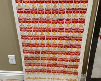 ANDY WARHOL "100 Cans" Print