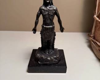 "Oh Great Spirit" Pewter Sculpture by Phillip Kraczkowski
