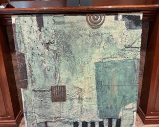 "Evolutions" Original Mixed Media by RICK JOHNS