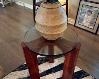 BRAYDEN STUDIO Amner Round Side Table