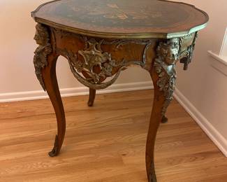 Ornate table