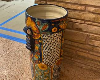 Talavera umbrella holder