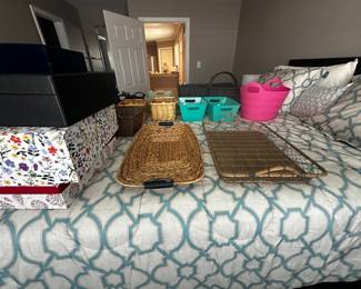 serving trays and boxes