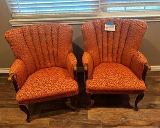 Vintage Wingback Chair set