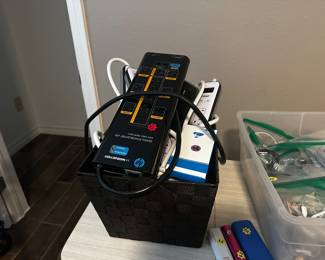 Surge protectorsm Charging cables and Accessories