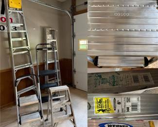 Several Ladders, Step Ladders