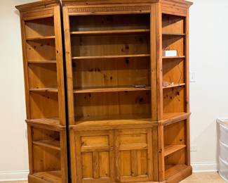 Pine Library Bookcase