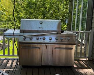 Kenmore Stainless Natural Gas Grill (Need TLC!)