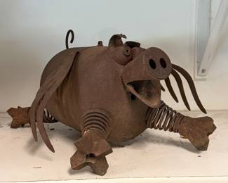 Fred Conlon Flying Pig Garden Sculture