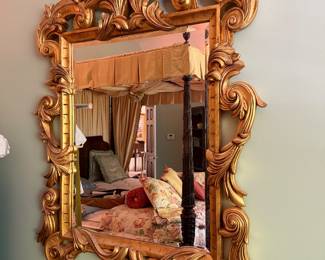 Ethan Allen Orante Carved Mirror -Originally $1629.00