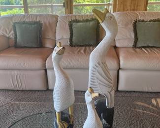 Italian Hand Carved Ducks