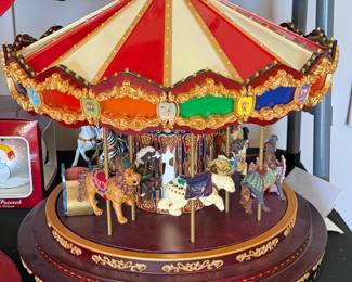 Mr Christmas Musical Carousel